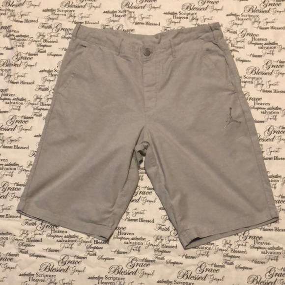 Jordan Shorts Vintage Jordan Mens Shorts Size 36 Waist Gray Poshmark